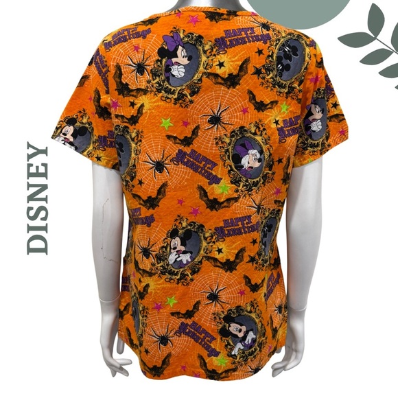 DISNEY Scrub Tops – Set of 2 (Holiday & Halloween Theme!) 🎃🎄
Size: Small Cotton - Picture 11 of 12